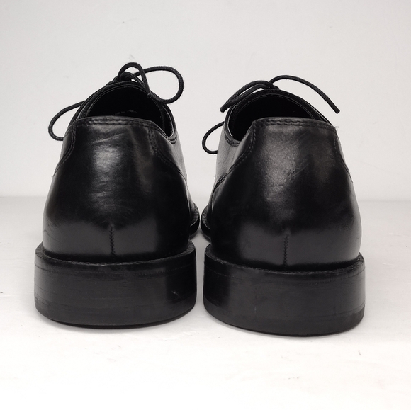 Cole Haan Men's Black Leather Lace-Up Cap Toe Dress Oxford - Picture 6 of 13